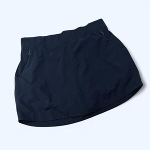 Black Skort with Pockets Athletic Skirt XL